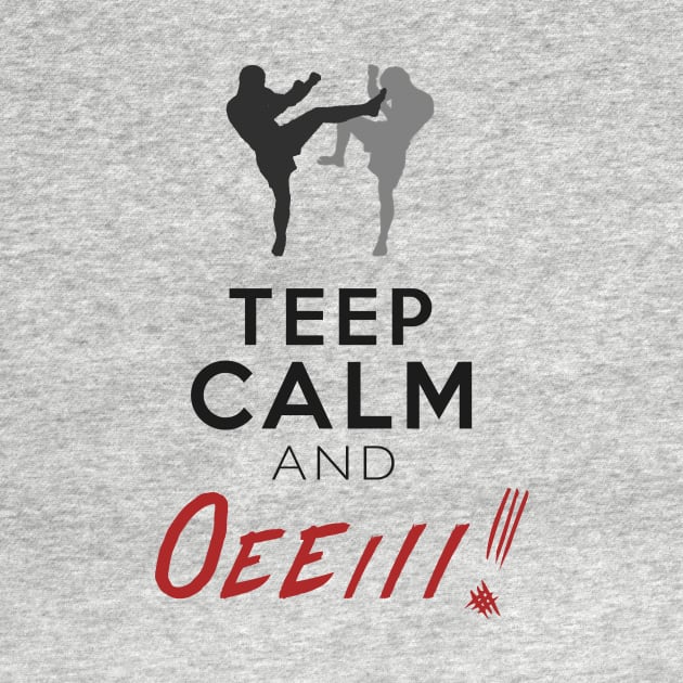 Muay Thai Teep Calm and Oeeiii! (Light) by nikoruchiArt